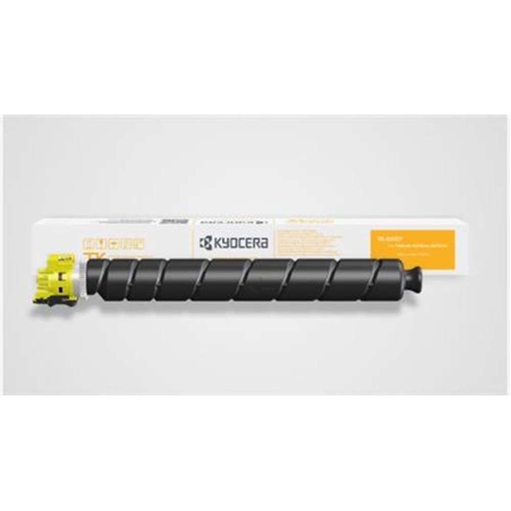 Kyocera TK-8455Y Yellow Sarı Orjinal Fotokopi Toneri TASKalfa MZ2501ci - MZ3501ci 12.000 Sayfa