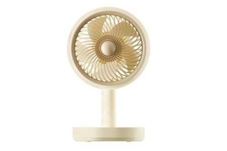 Asonic AFN22 Krem 500mAh 3 Hız Kademeli Masaüstü Usb Fan