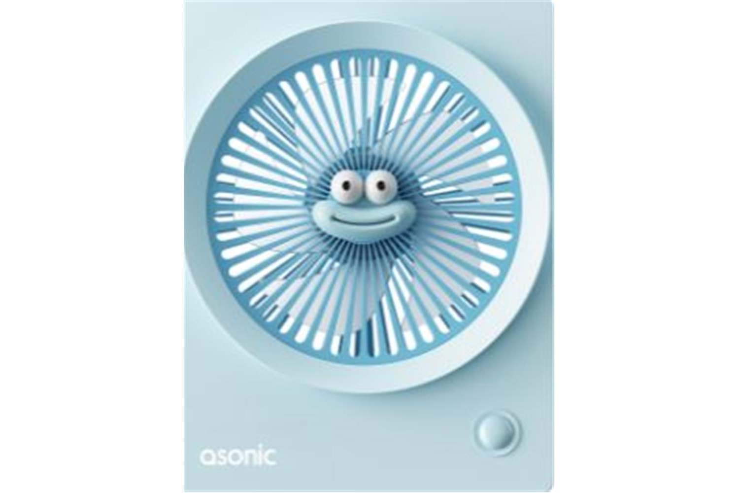 Asonic AFN23 Mavi 500mAh 3 Hız Kademeli Masaüstü Usb Fan