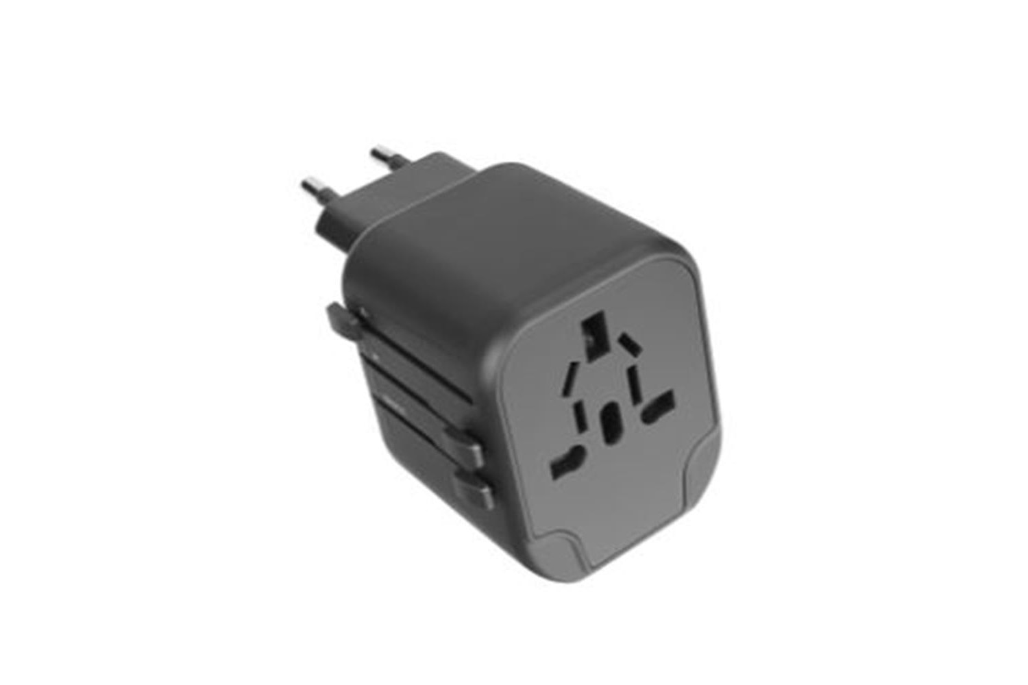 S-link SW-KC028 2-USB 2.4A Yedek Akım Sigortalı 100-240V Universal Çevirici Priz Adaptör