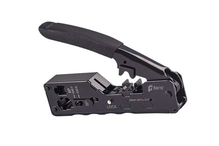 Feny FN-PEN12 RJ11-RJ12-RJ45-CAT5E-CAT6-CAT7 Yeni Nesil Network Kablo Sıkma Ve Soyma Pensesi