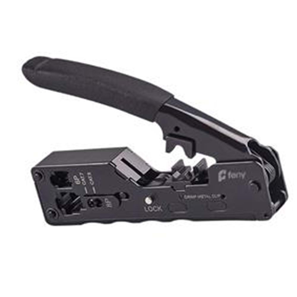 Feny FN-PEN12 RJ11-RJ12-RJ45-CAT5E-CAT6-CAT7 Yeni Nesil Network Kablo Sıkma Ve Soyma Pensesi