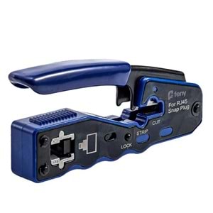 Feny FN-PEN15 RJ11-RJ12-RJ45-CAT5E-CAT6-CAT7 Yeni Nesil Network Kablo Sıkma Ve Soyma Pensesi