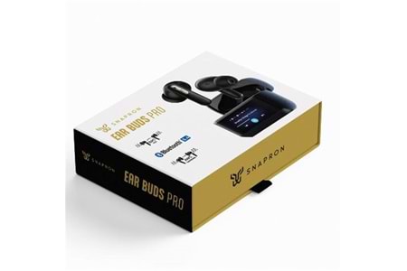 Snapron SNK-9002 Siyah Led Ekran Kablosuz Bluetooth 5.4 Kulak İçi Kulaklık (ENC Mıc-ANC Gameıng)