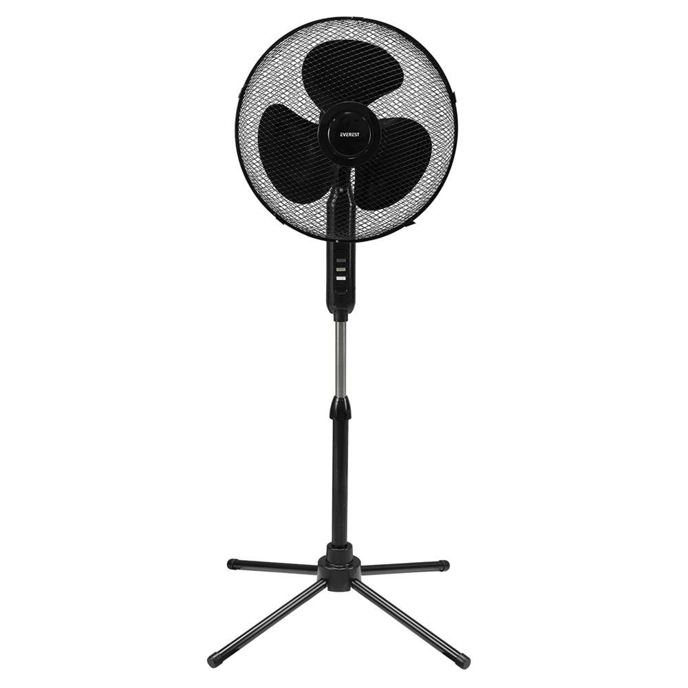 Everest FAN10 EcoWind Siyah Metal 3 Bıçaklı Vantilatör- Pervanesi 16 Maks 45W 3 Kademe 1100RPM