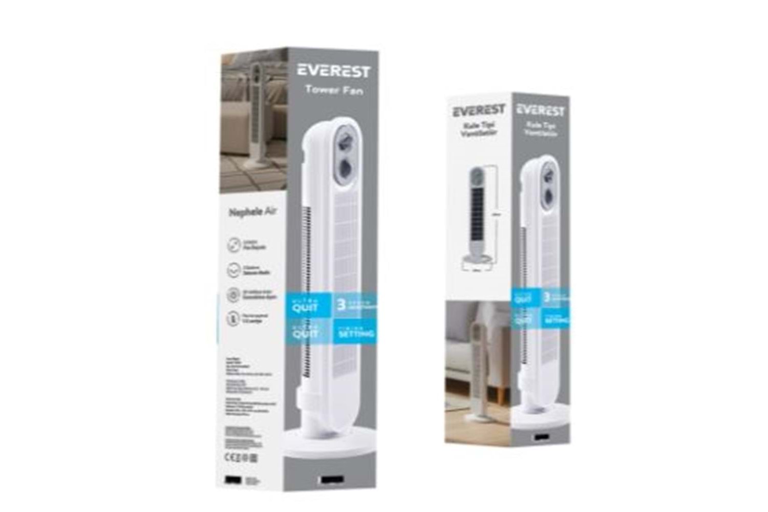Everest FAN14 Beyaz 31