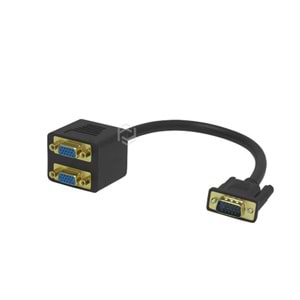 Frisby FA-6678C VGA - 2 x VGA Görüntü Çoklayıcı ve Dönüştürücü(VGA Erkek - 2 x VGA Dişi)
