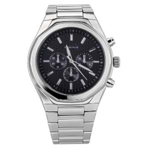 Swiss Plus Man Watch Basic Seri Model-4 ST3503AGS Plus Black-Silver