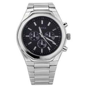 Swiss Plus Man Watch Basic Seri Model-4 ST3503AGS Plus Black-Silver