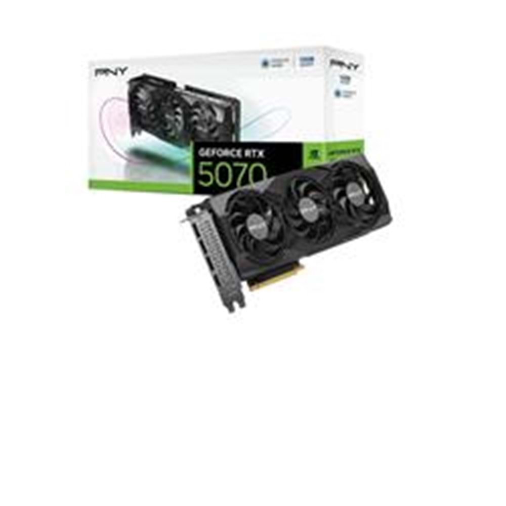 Pny GeForce RTX 5070 12GB GDDR7 HDMI, DisplayPort Ekran Kartı (VCG507012TFXPB1)