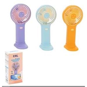 CSL CS-39 Şarjlı Mini Fan Mor