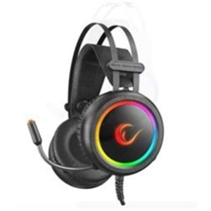 Rampage STORMY Siyah USB 7.1 Surround Oyuncu Kulaklık+Mic