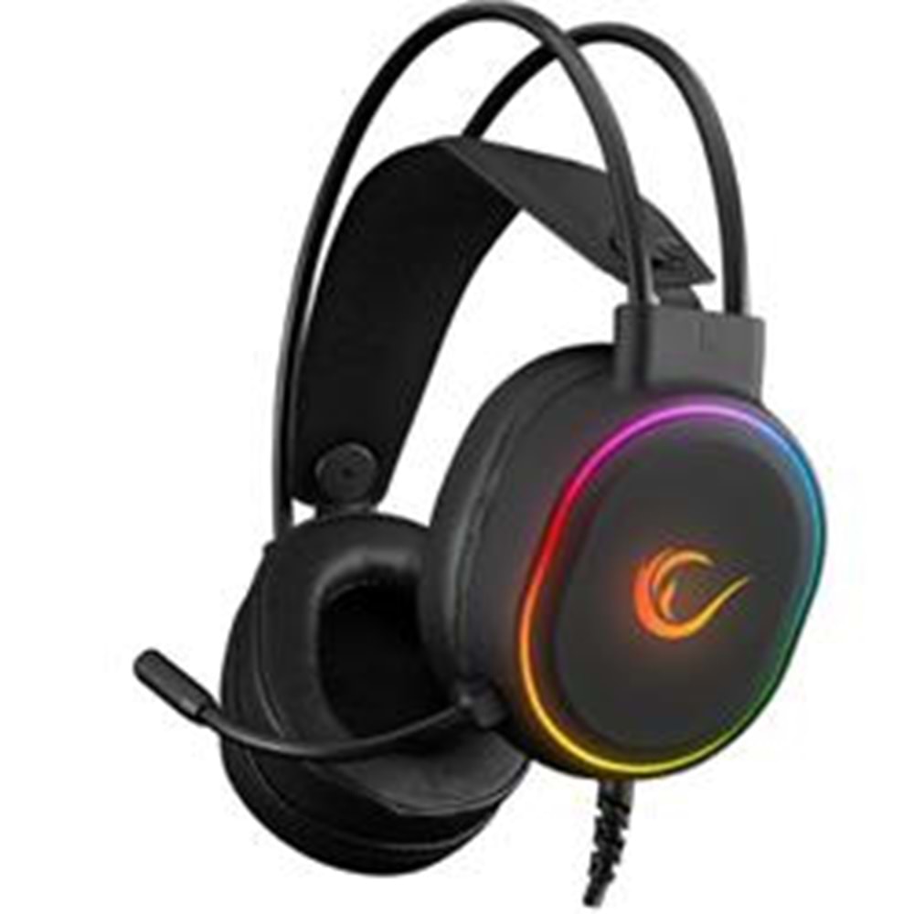 Rampage RM-K77 Vıpera Siyah USB 7.1 Version RGB Ledli Gamin Oyuncu Kulaklığı 