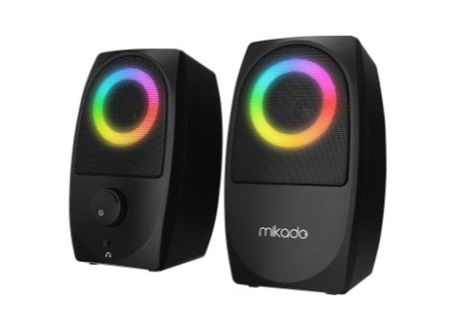 Mikado MD-90R 2.0 5W - 2 Siyah Bluetooth RGB 2.0 Gaming Speaker