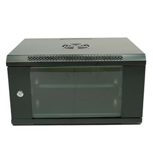 Racksan ML-6407S 7U Duvar Tipi Kabinet (350-530-400) Raf+Fan+Priz