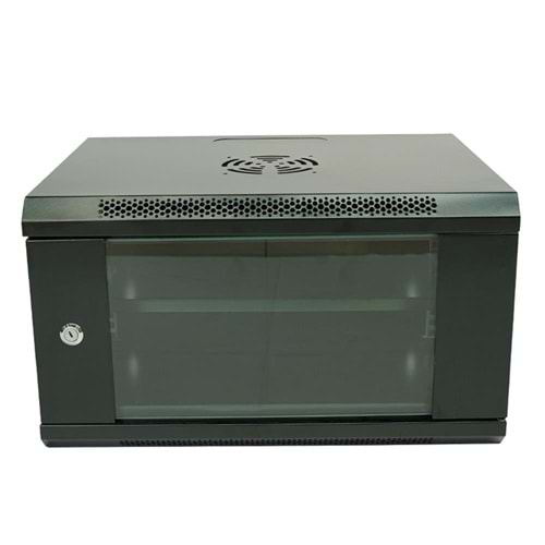 Racksan ML-6407S 7U Duvar Tipi Kabinet (350-530-400) Raf+Fan+Priz