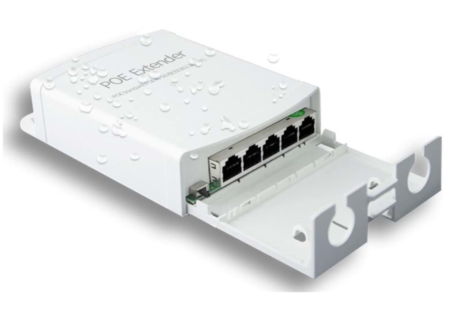 Teldata TLD-EXP Poe Extender 10-100-1000 1 İnput 4 Output 12W İç Ortam