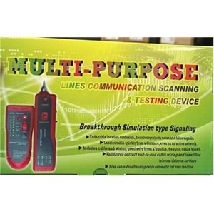 Teldata TLD-KTC Kablo Bulucu Tester Network Bili Bili RJ11 RJ45 