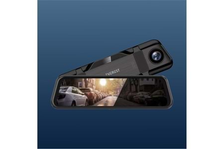 Everest CAR20 10.0 IPS Ekran 2K+720P 130°Açı Park Izlenebilen G-Sensor Ses Kontrol Dahılı 64GB TF 