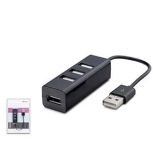 HADRON HDX7014 USB Hub 4 Port 480 Mbps Siyah