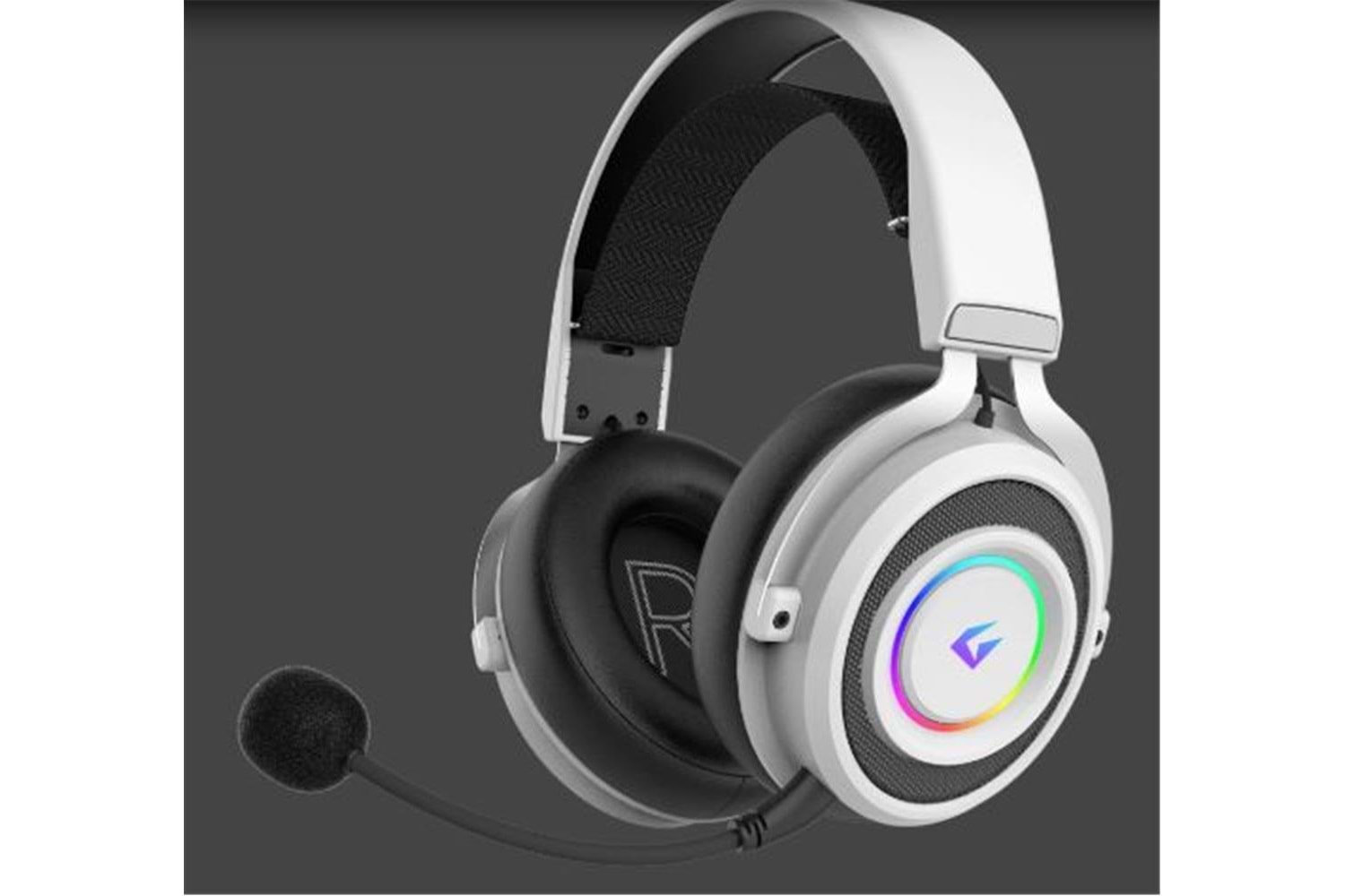 Gameagle GE2010 Step Hunter S1 RGB Kablosuz Mikrofonlu Oyuncu Kulaklığı Beyaz