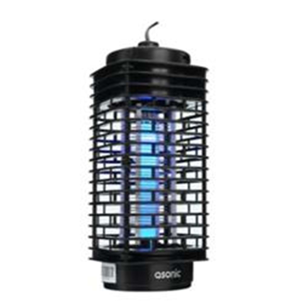 Asonic S23 PRO Kokusuz Taşınabilir LED Mavi Işıklı Sinek Öldürücü Siyah 3W Açılabilen Alt Kapak