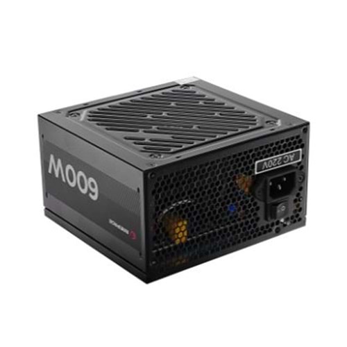 Rampage RMP-600-80P 600W 80 Plus Standart 12cm Fan Aktif PFC Power Supply (Kutusuz)
