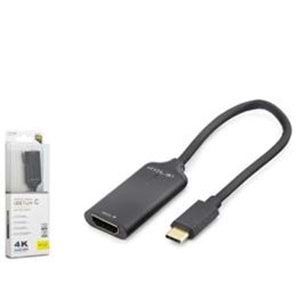 iETOP HDX7898 Type-C to HDMI Görüntü Dönüştürücü 4K 30Hz 20 cm Siyah