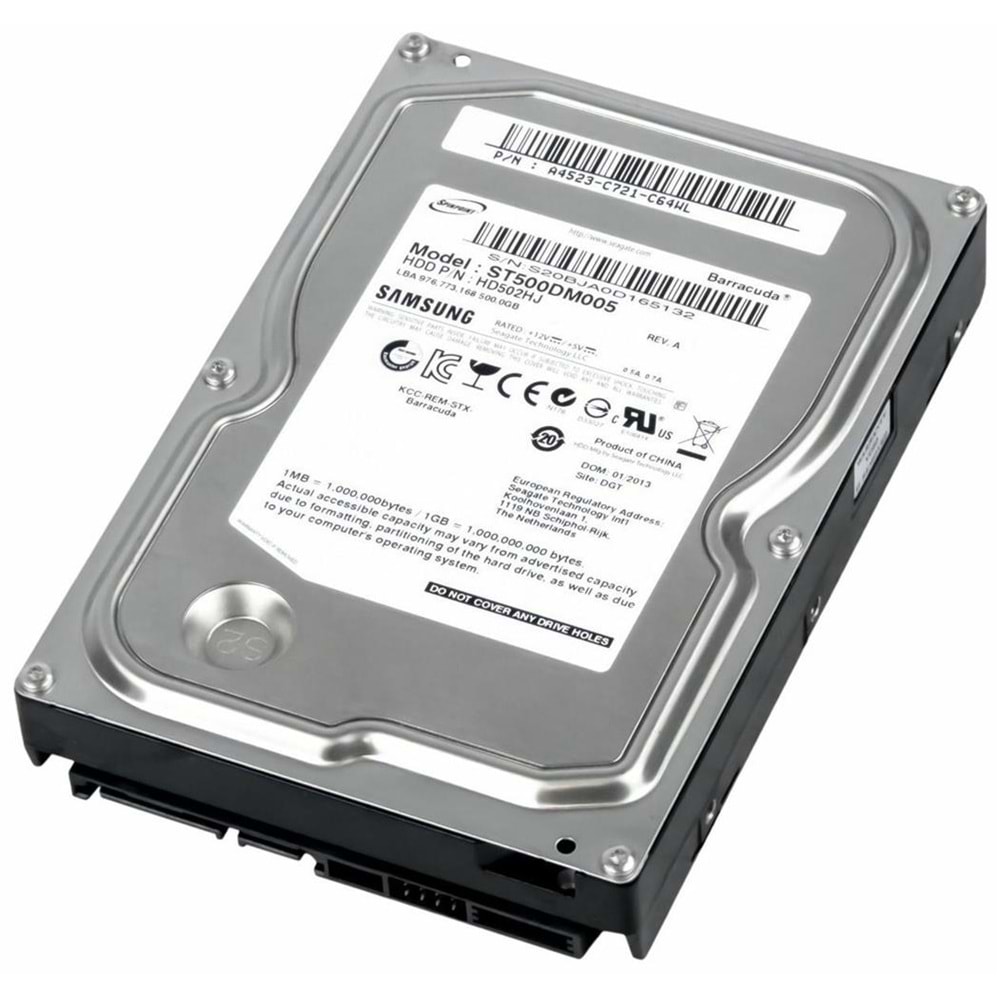 Seagate 500GB ST500DM005 BarraCuda SATA 3.0 7200 RPM 3.5