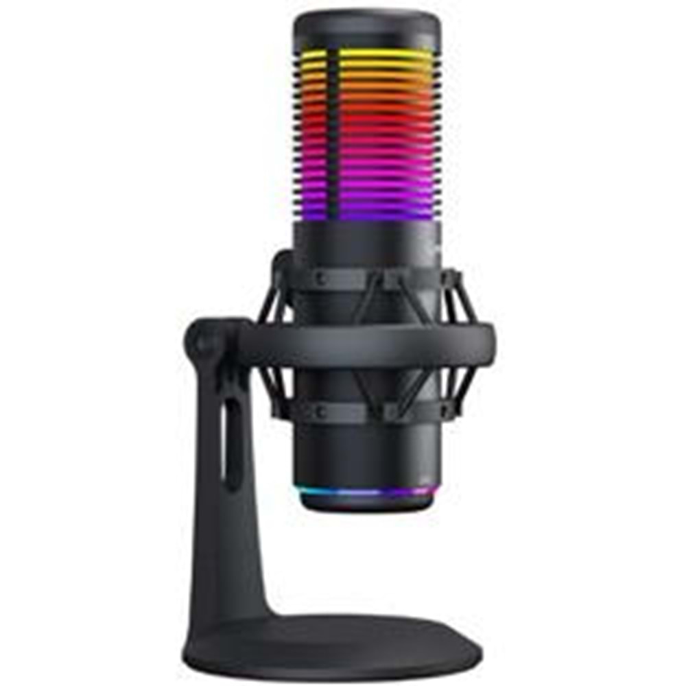 Rampage BEMOL Siyah RGB Shock Mount Masaüstü Mikrofon
