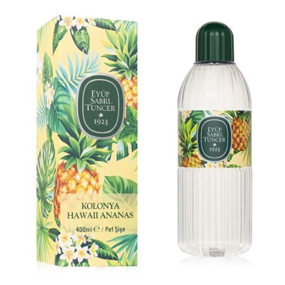 Eyüp Sabri Tuncer 400ml Hawaıı Ananas Kolonyası Silindir Pet Şişe