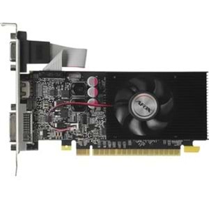 Afox Geforce Gt610 2gb Ddr3 64bit AF610-2048D3L6 DVI HDMI VGA LP Single Fan Ekran Kartı
