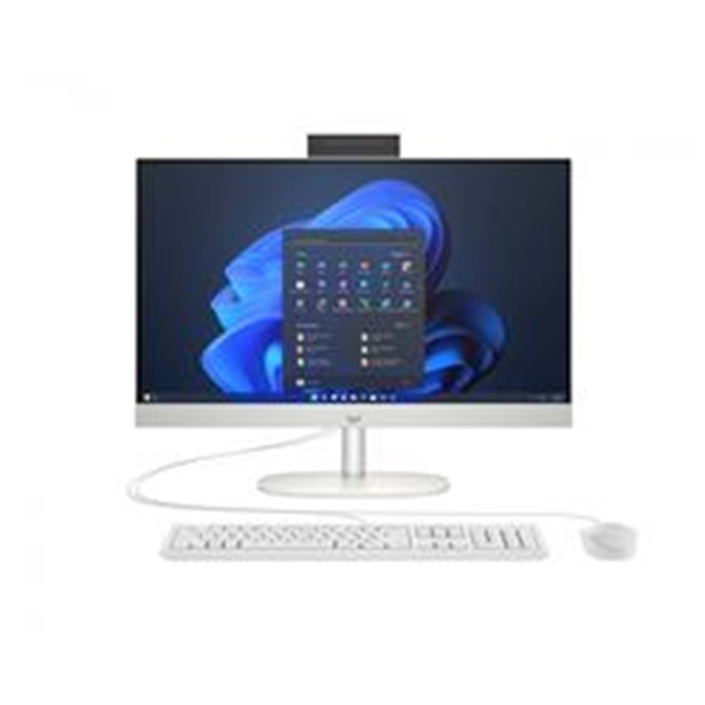HP ProOne 240 G10 D36TSRF Ultra 5 125U 32GB 512GB SSD 23.8 FHD Beyaz FreeDOS AIO Bilgisayar 