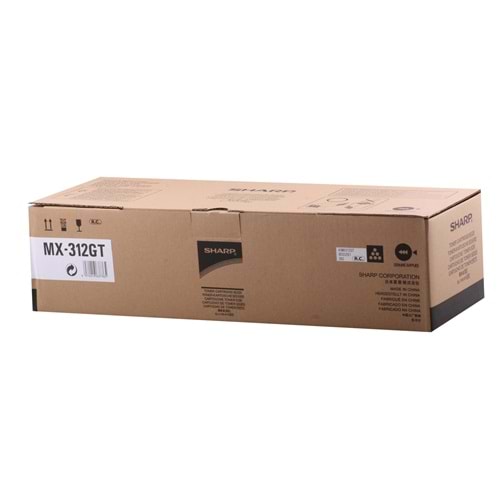 Sharp MX-312GT Orjinal Fotokopi Toneri MX-M260-M264-M314-M354 MX310 25.000 Sayfa 