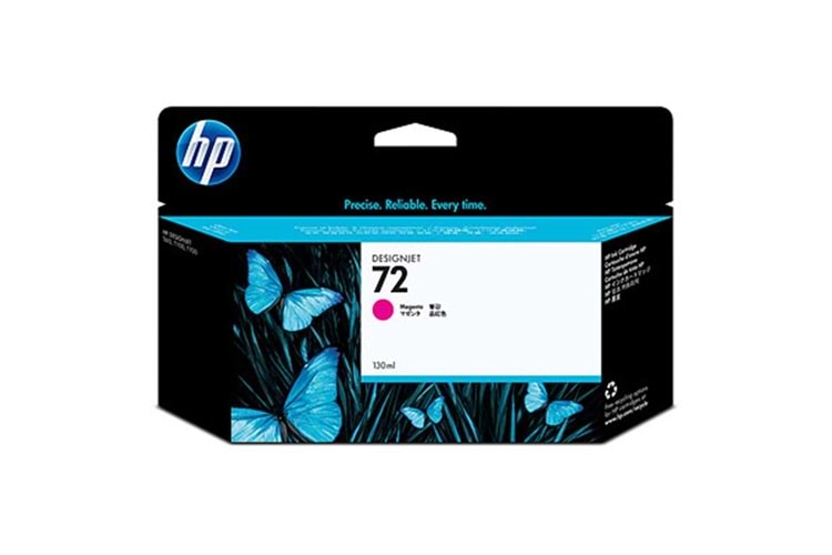 HP 72 Magenta Kırmızı 130ML Plotter Kartuşu C9372A