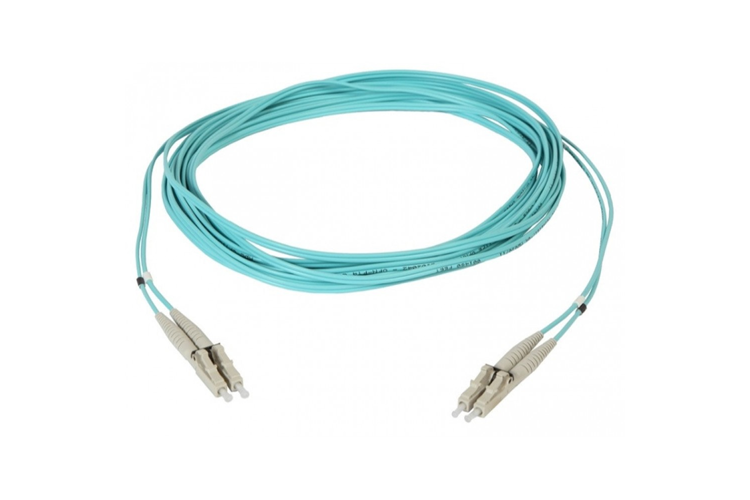 BIFO 1m MM LC-LC 50/125µ LSZH Duplex OM3 Fiber Optik Patch Kablo