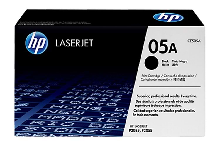 HP 05A Black Siyah 2.300 Sayfa Toner CE505A