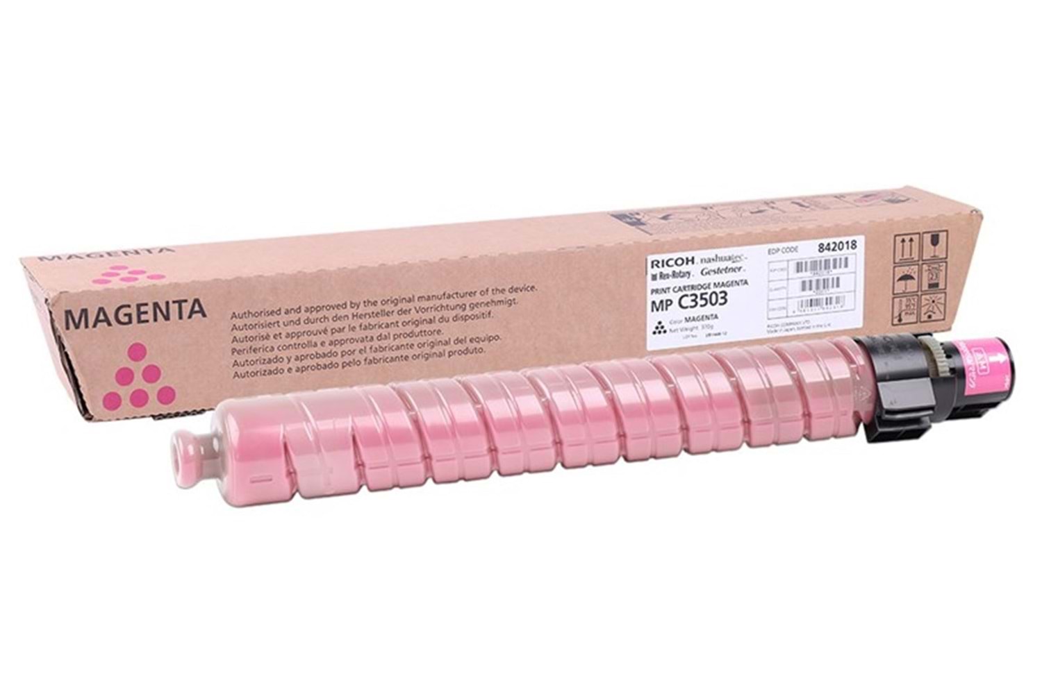 Ricoh MP C3503 Magenta Kırmızı Orjinal Fotokopi Toneri MP C3003-3004 18.000 Sayfa