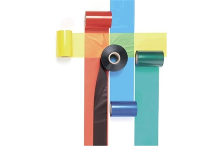 Zebra 800015-101 Siyah Ribbon P310-330İ-P430-430i Tek Yüze 1000 Siyah Baskı