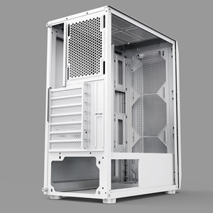 POWERBOOST 650W 80+ VK-P1882BW 4-Rainbow Fanlı Gaming Mid-Tower PC Kasası Beyaz
