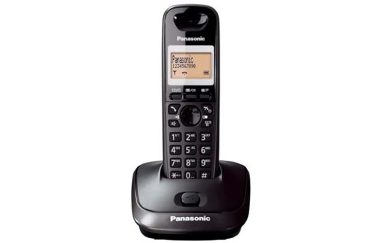 Panasonic KX-TG2511 Siyah Telsiz Dect Telefon 50 Rehber Handsfree