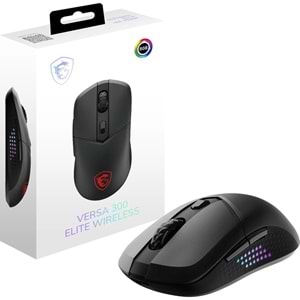 MSI GG VERSA 300 ELITE Wireless 6400dpi Kablosuz Gaming Mouse