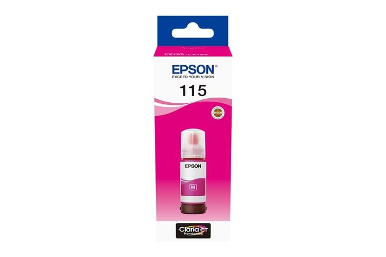EPSON C13T07D34A (115) Kırmızı 70ml Tanklı Sistem Mürekkebi