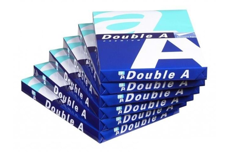 Doublea A4 Fotokopi Kağıdı 80gr-500 lü 1 koli=5 paket 1 Palet = 225 Paket