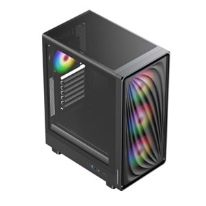 POWERBOOST 650W 80+ BRONZE PBA5065B-650W Gaming Mid-Tower PC Kasası