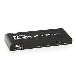 DARK 4port (1 Giriş / 4 Çıkış) HDMI Çoğaltıcı / Dağıtıcı (Splitter)