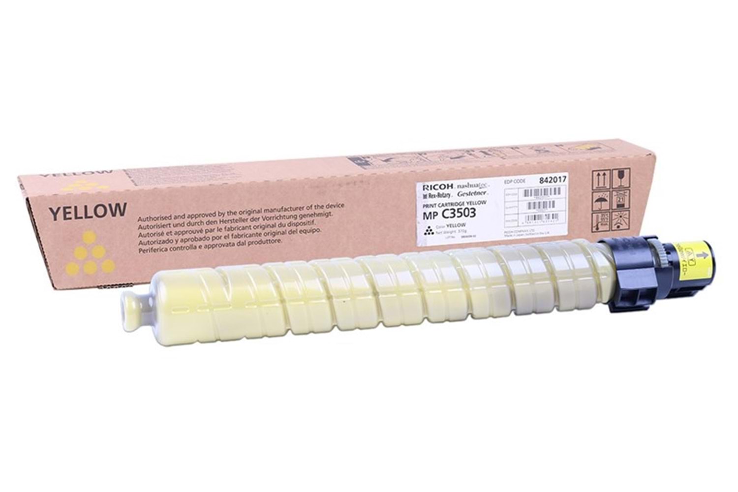 Ricoh MP C3503 Yellow Sarı Orjinal Fotokopi Toneri MP C3003-3004 18.000 Sayfa