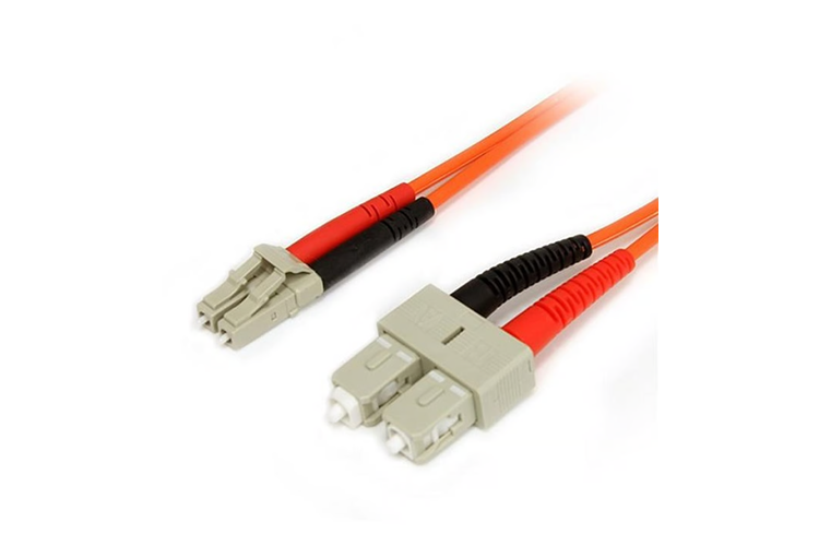 BIFO 2metre SM SC-LC 9/125µ LSZH Duplex Fiber Optik Patch Kablo
