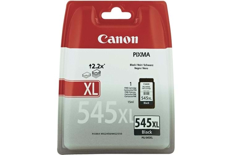 Canon PG-545XL Black Siyah Mürekkep Kartuş MG2450-2455-2550