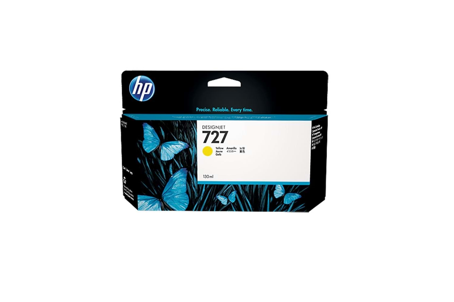 HP 727 Yellow Sarı 130ML Plotter Kartuşu B3P21A